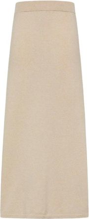 Peuterey Dames, Rokken, Beige, Maat: M Wol