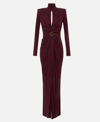 オールインワン・サロペット Elisabetta Franchi Red Carpet Oltremare Asymmetric Dress Elisabetta Franchi Red Carpet Oltremare Asymmetric Dress