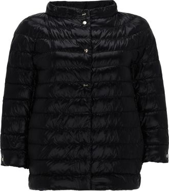 Herno Cropped Padded Polyamide Down Jacket
