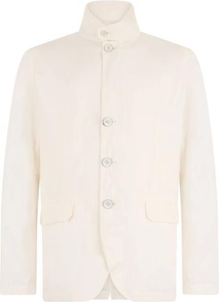 Herno Light Jackets, male, White, Size: L Elegant Jacket