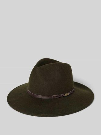 Barbour Fedora aus reinem Wollfilz in Oliv, Größe S