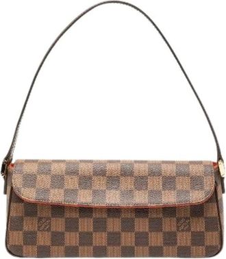 Louis Vuitton Pre-owned Shoulder Bags, female, Brown, Size: ONE SIZE Pre-owned Vintage Canvas Shoulder Bag
