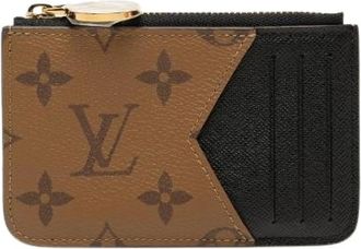 Louis Vuitton Pre-owned Wallets, female, Brown, Size: ONE SIZE Pre-owned Canvas Wallet