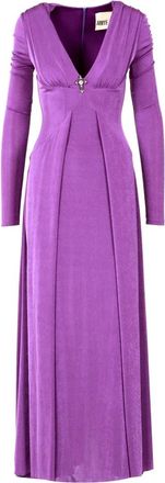 Aniye By Lange jurk - Dames - Avondkleed - Paars - 2XS - Kleedjes