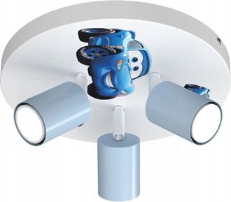 OEM L&aacute;mpara De Techo Infantil Para Ni&ntilde;os Led Coches L&aacute;mpara Polaca Gu10