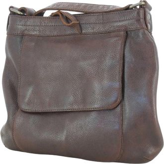 Bear Design Handtassen 14152175037 - Dames - Schoudertassen - Bruin - ONE Size - Leer - Tassen
