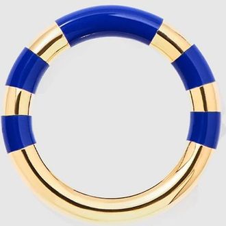 Aurélie Bidermann Bague Positano Lapis Lazuli
