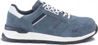 CAT Womens Woodward Athletic Steel Toe Low Shoes In Vintage Indigo