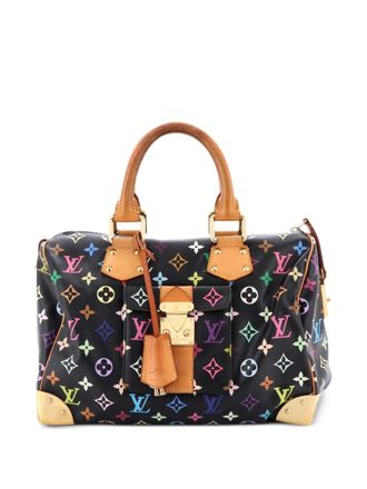 Louis Vuitton Speedy Handbag Monogram Multicolor 30 satchel - Nero