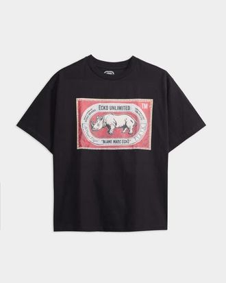 Ecko Big Flag Tee in Black at Nordstrom, Size Large