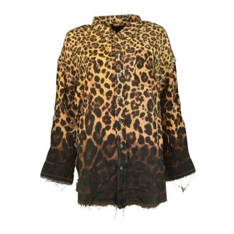 R13 Mujer, Blusas y Camisas, Marr&oacute;n, Talla: M