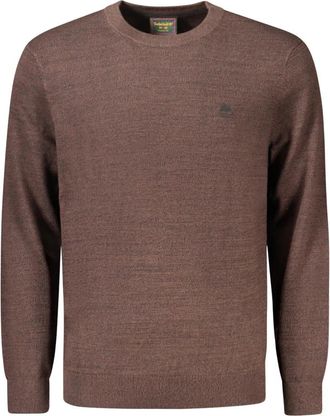 Timberland Trui met lange mouwen - Heren - Ronde hals truien - Bruin - M - Truien & Vesten