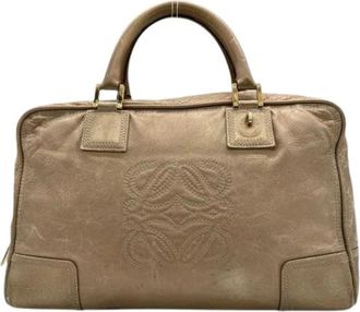 Loewe Pre-owned Handbags, female, Beige, Size: ONE SIZE Pre-owned Handbag