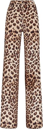 Philipp Plein Trousers Palace Fit Leopard
