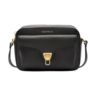 Coccinelle Beat Soft Crossbody Bag - Dames - Schoudertassen - Zwart - ONE Size - Leer - Tassen