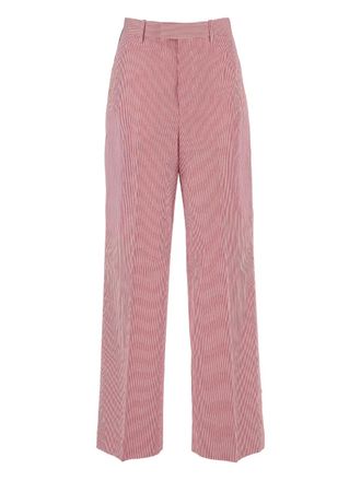 ARMARIUM striped trousers - Rosso