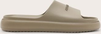 AllSaints Mens Thermoplastic Polyurethane Dune Slip On Logo Sliders, Size: UK 8/US 9/EU 42