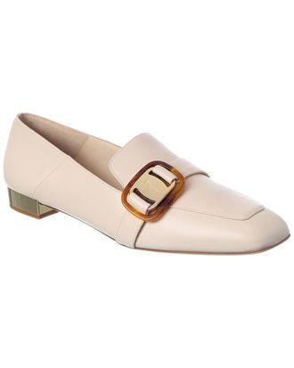 Ferragamo Wang Leather Loafer