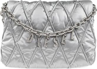 Diesel Borsa a spalla Charm-D - Argento