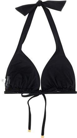 Dolce & Gabbana Womens Black Polyamide Bikini Clothing