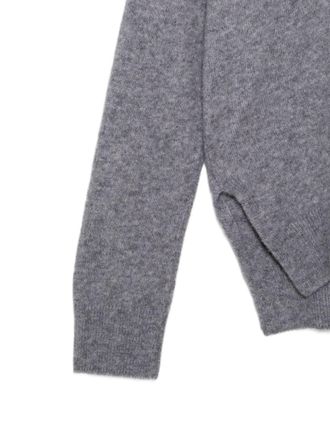 MRZ Cashmere Turtleneck Sweater - grey