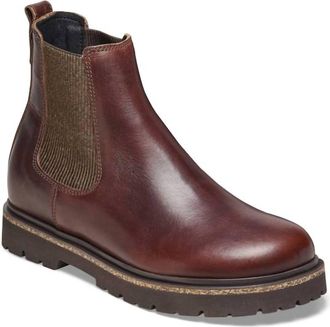 Birkenstock Womens Highwood Slip-On Boot In Chocolate