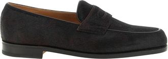 John Lobb Lopez Loafers - Heren - Loafers - Bruin - 41 EU - Schoenen