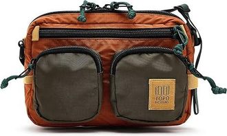 Topo Designs Block Bag Bags Woodland/Terracotta : PROCESSING PROCESSING, Nylon/Textile