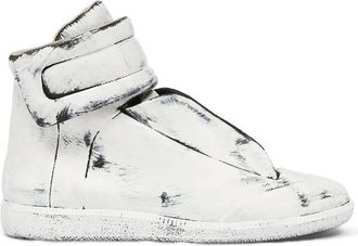 Maison Margiela Future High-Top Sneaker - Heren - Sneakers - Veelkleurig - 43 EU - Leer - Schoenen