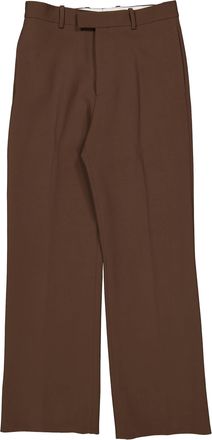 Ferragamo Ferragamo Flat Front Tailored Trousers, Brand Size 46 (Waist Size 30)