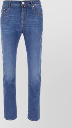 Jacob Cohen denim trousers belt loops five pocket