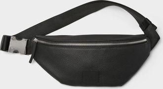 HUGO BOSS Mens Pebbled faux-leather belt bag