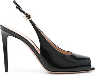 Gianvito Rossi 105mm Leather Sandals - Womens - Calf Leather