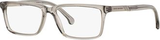 Brooks Brothers 53mm Rectangle optical glasses in Grey at Nordstrom