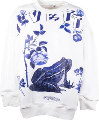 Vivetta Sweatshirts - Dames - Sweatshirts - Wit - XS - Katoen - Hoodies & sweatvesten