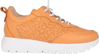 Wonders Oranje Damessneaker - Cairo - Dames - Sneakers - Oranje - 41 EU - Leer - Schoenen
