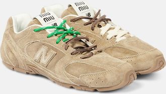 Miu Miu x New Balance 530 SL suede sneakers