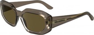 Karl Lagerfeld Womens KL6167S 53 278 Sunglasses - Grey - One Size