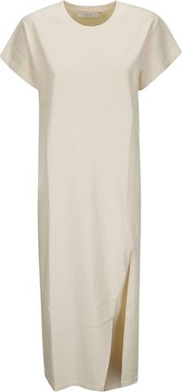Iro Litonya cotton t-shirt dress - women - Cotton - S - Neutrals