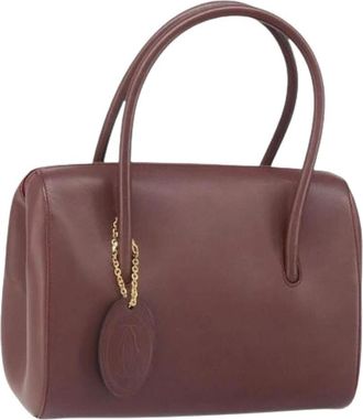 Cartier Pre-owned Handbags, female, Red, Size: ONE SIZE Pre-owned Vintage Handbag