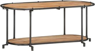 vidaXL Vidaxl - Mueble de tv madera maciza de acacia 100x42x40 cm