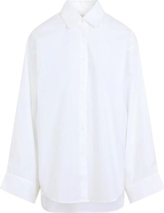Frankie Shop Tila Wide Sleeve Shirt - female - The Frankie Shop - Shirts - White - XS - Blouses & Shirts