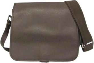 Louis Vuitton Pre-owned Andrei Messenger Bag - Heren - Vintage Schoudertas - Bruin - ONE Size - Leer - Vintage