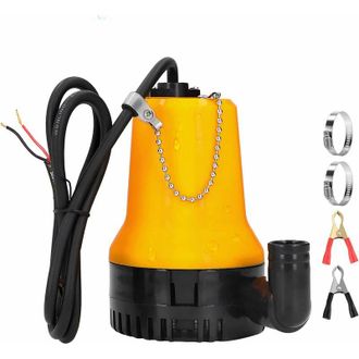 OEM Bomba De Agua Sumergible De 12 V, 50 W, 4200 L/h, Bomba De Cc, Bomba Para Aguas Sucias, Cable De Alimentaci&oacute;n Port&aacute;til De 2,3 Metros, Con Pinza, Para 