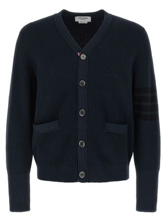 Thom Browne Mens Garment Dye Cardigan