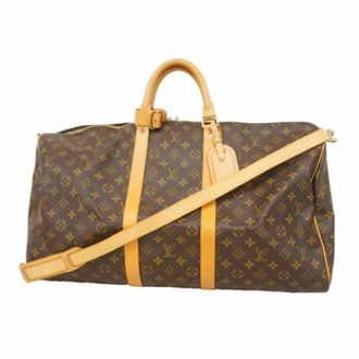 Louis Vuitton Pre-owned Weekend Bags, female, Brown, Size: ONE SIZE Pre-owned Boston Bag