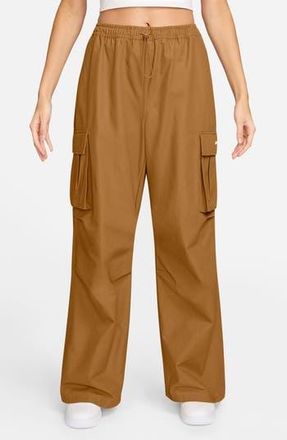 Nike Sportswear Loose Woven Cargo Pants in Desert Ochre/Sail at Nordstrom Rack, Size X-Small