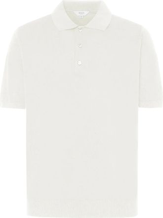 Malo Blue Polo Short-Sleeve Traditional Cotton Polo