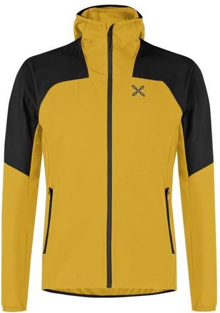 Montura Rise Hooded Jacket Softshelljacke f&uuml;r Herren | gelb