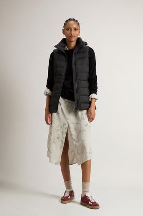 Woolrich donna Gilet Shirley trapuntato in microfibra Nero Taglia XXL